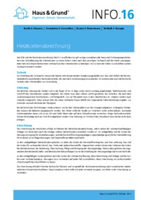 Heizkostenabrechnung