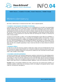 Mietermodernisierung