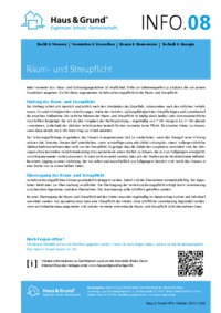 Räum- und Streupflichten