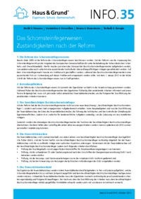 Das Schornsteinfegerwesen: Zuständigkeiten nach der Reform